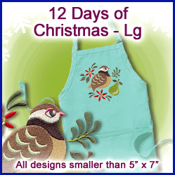A Twelve Days of Christmas Design Pack