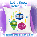 A Let it Snow Retro Design Pack