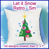 A Let it Snow Retro Design Pack