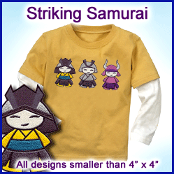 A Striking Samurai Design Pack