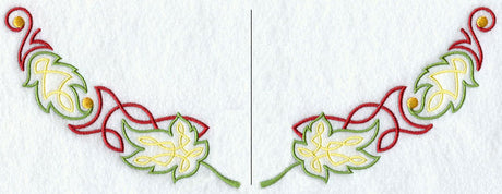 Celtic Maple Leaf Neckline (Crewneck) (Split)