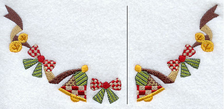 Patchwork Bells Neckline (Crewneck) (Split)