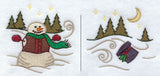 Blowing Hat Snowman - Placket Pals