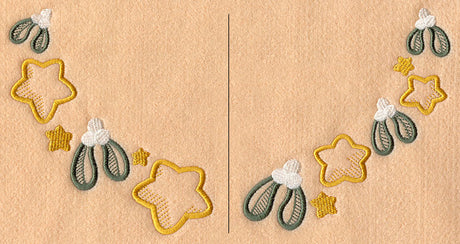 Merry Mistletoe Neckline (Crewneck) (Split)