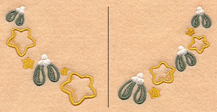 Merry Mistletoe Neckline (Crewneck) (Split)