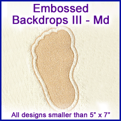 A Embossed Backdrops III Design Pack