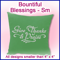 A Bountiful Blessings Design Pack