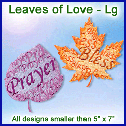 A Leaves of Love Design Pack