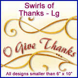 A Thankful Swirls Design Pack