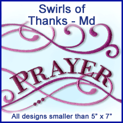 A Thankful Swirls Design Pack