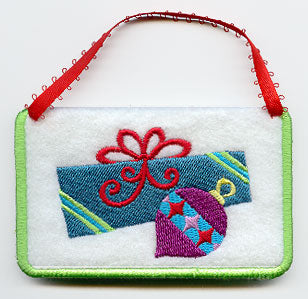 Wrapped in Whimsy Gift Card Holder (In-the-Hoop)
