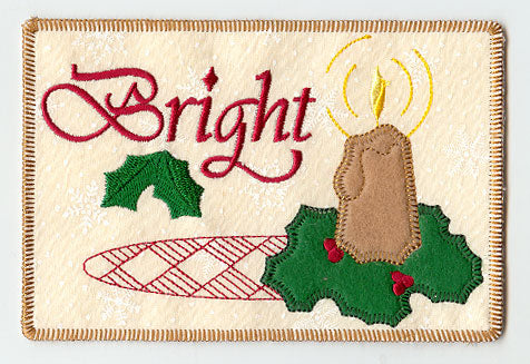 Bright (Postcard) (In-the-Hoop)