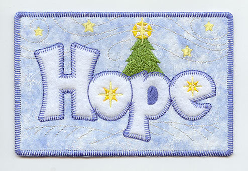 Hope (Postcard) (In-the-Hoop)