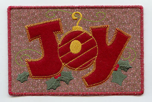 Joy (Postcard) (In-the-Hoop)