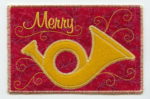 Merry (Postcard) (In-the-Hoop)