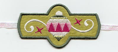 Ornament Napkin Ring (In-the-Hoop)