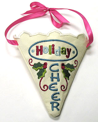 Holiday Cheer Treat Cone (In-the-Hoop)