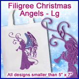 A Filigree Christmas Angels Design Pack