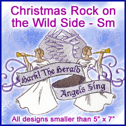 A Christmas Rock on the Wild Side Design Pack