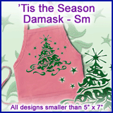 A 'Tis the Season Damask Design Pack