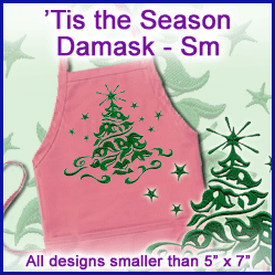 A 'Tis the Season Damask Design Pack