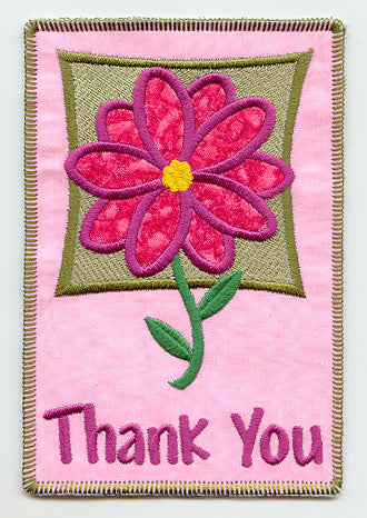 Thank You (Postcard) (In-the-Hoop)