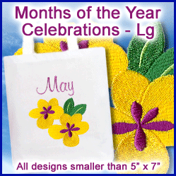 A Months of the Year Celebrations Design Pack