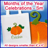 A Months of the Year Celebrations Design Pack