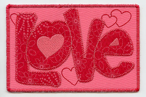 Lots o' Love (Postcard) (In-the-Hoop)