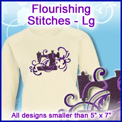 A Flourishing Stitches Design Pack
