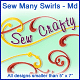 A Sew Many Swirls Design Pack