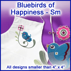 A Bluebirds of Happiness Design Pack