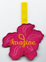 Hibiscus Towel Topper - Imagine (In-the-Hoop)