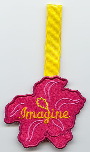 Hibiscus Towel Topper - Imagine (In-the-Hoop)