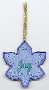 Hyacinth Towel Topper - Joy (In-the-Hoop)