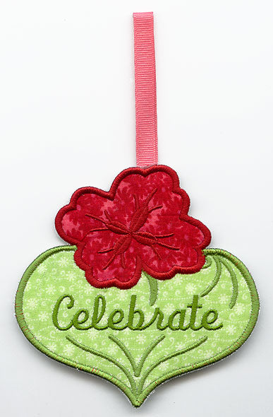 Poppy Towel Topper - Celebrate (In-the-Hoop)