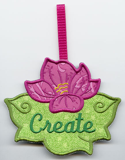 Clematis Towel Topper - Create (In-the-Hoop)