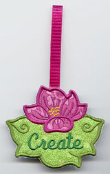 Clematis Towel Topper - Create (In-the-Hoop)