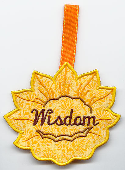 Sunflower Towel Topper - Wisdom (In-the-Hoop)