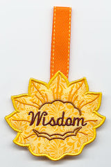 Sunflower Towel Topper - Wisdom (In-the-Hoop)
