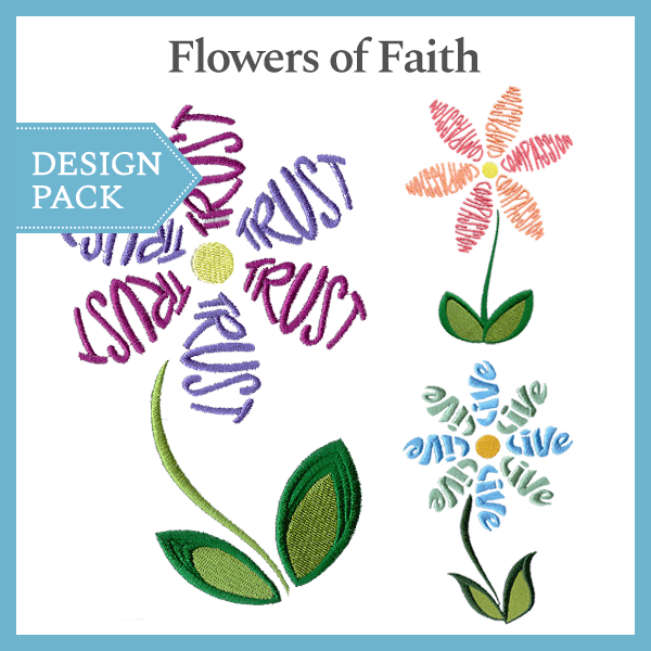 A Flowers of Faith Design Pack
