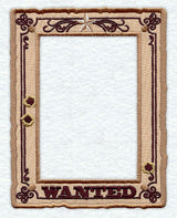 Wanted Photo Frame (In-the-Hoop)