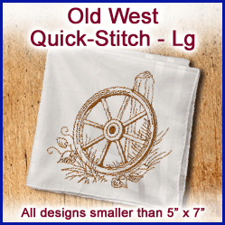 A Old West Quick-Stitch Design Pack
