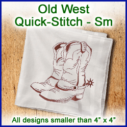 A Old West Quick-Stitch Design Pack