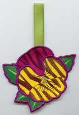 Tiger Pansy Towel Topper (In-the-Hoop)