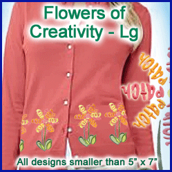 A Flowers of Creativity Design Pack