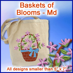 A Baskets of Blooms Design Pack