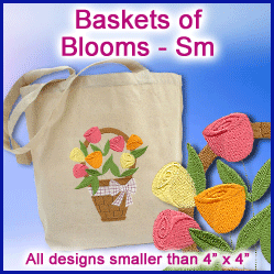 A Baskets of Blooms Design Pack