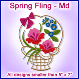 A Spring Fling Baskets Design Pack