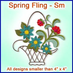 A Spring Fling Baskets Design Pack